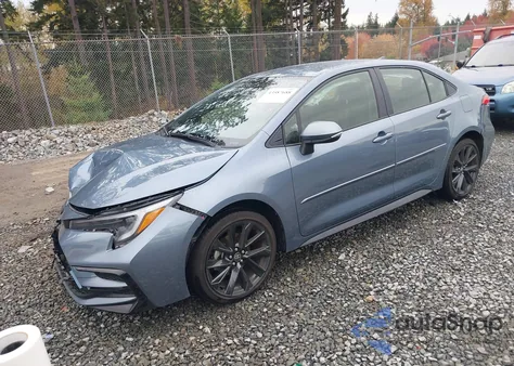 2025 Toyota Corolla Hybrid Se из США, поврежденный, VIN JTDBCMFE9SJ037961